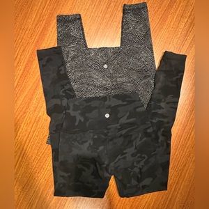 Two Lululemon Align Leggings size 4